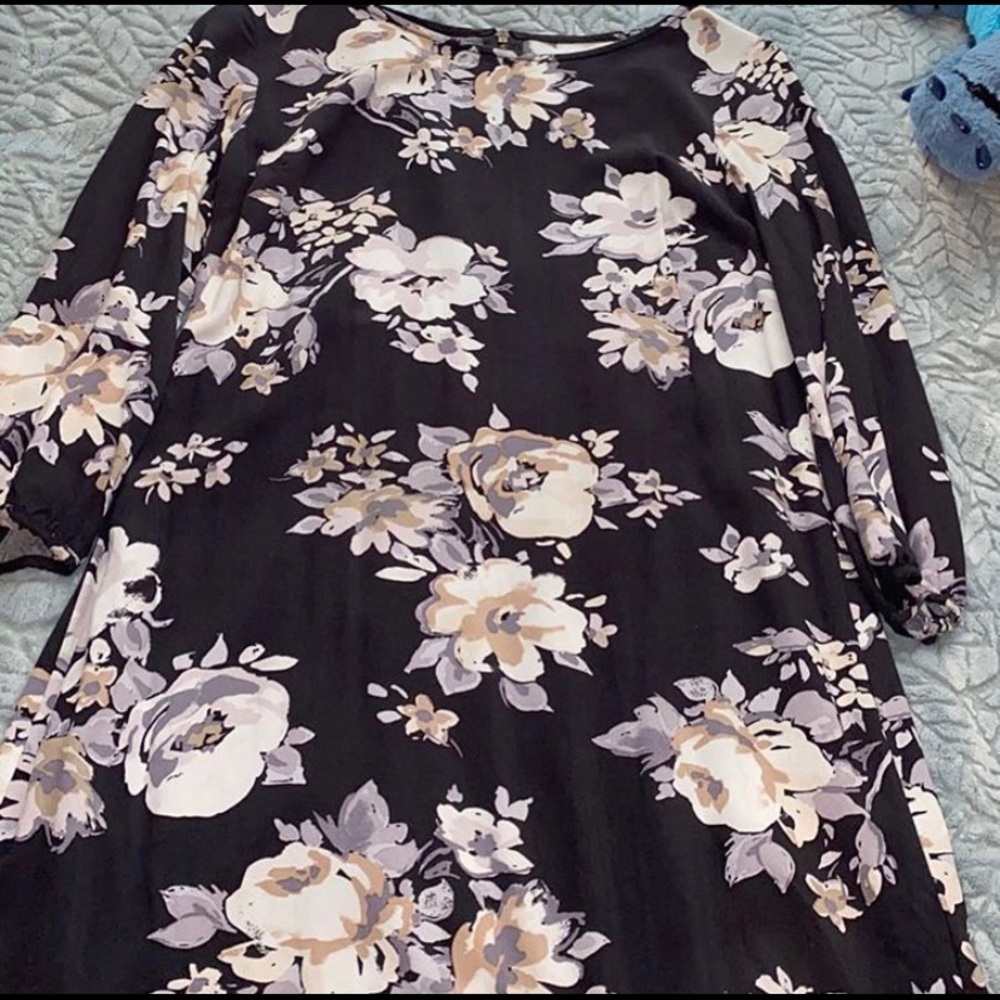 flowery dress